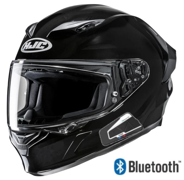 HJC i11 Full Face Bluetooth Helmet Metal Black