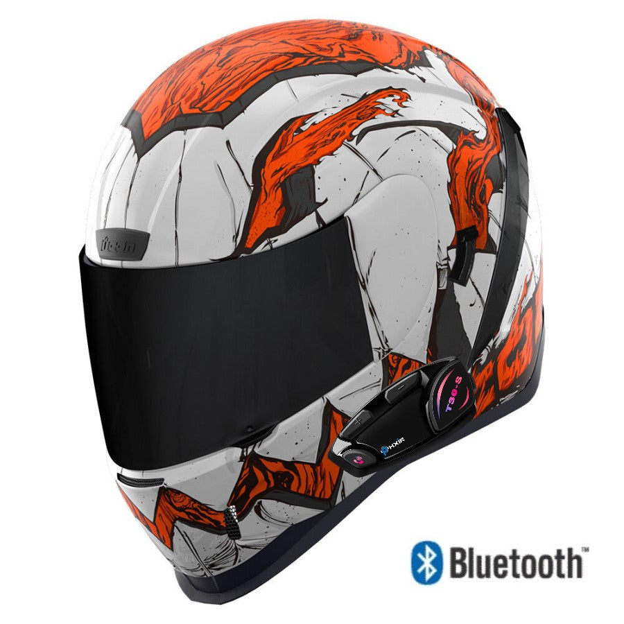 Icon Airform Full Face Bluetooth Helmet Trick or Street 3 White –  HelmetCountry.com