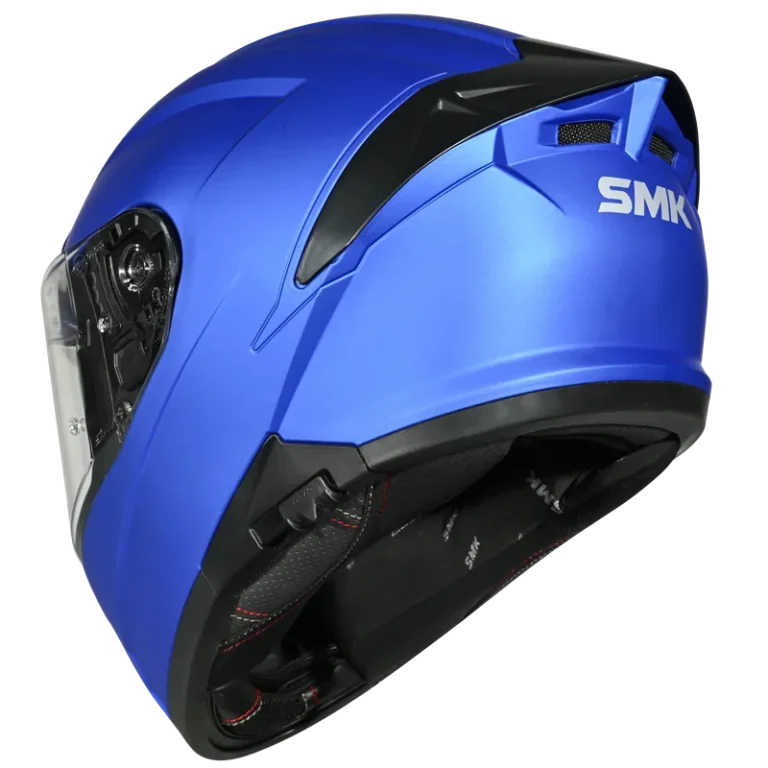 SMK Typhoon Full Face Helmet Falme Blue