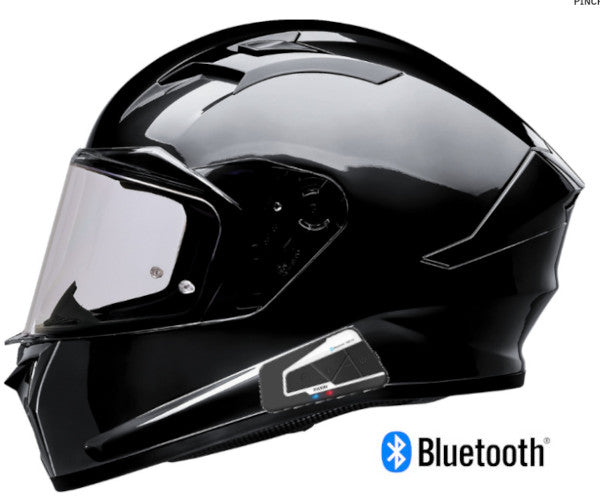 Z1r Talon Full Face Bluetooth Helmet Gloss Black
