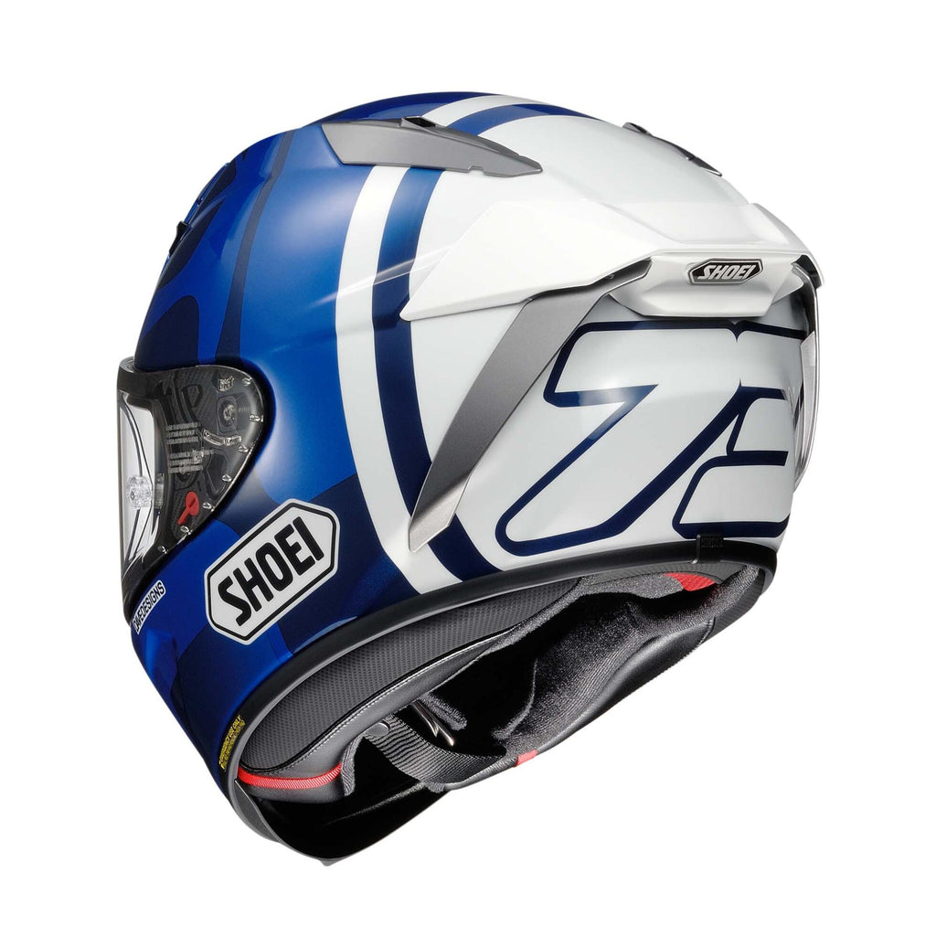 Shoei X-15 Full Face Helmet A. Marquez 73 V2 TC-2 – HelmetCountry.com
