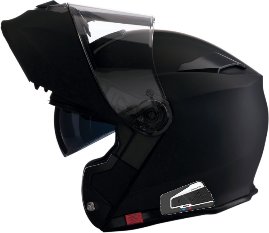 Z1R Solaris Modular Full Face Helmet - Flat Black