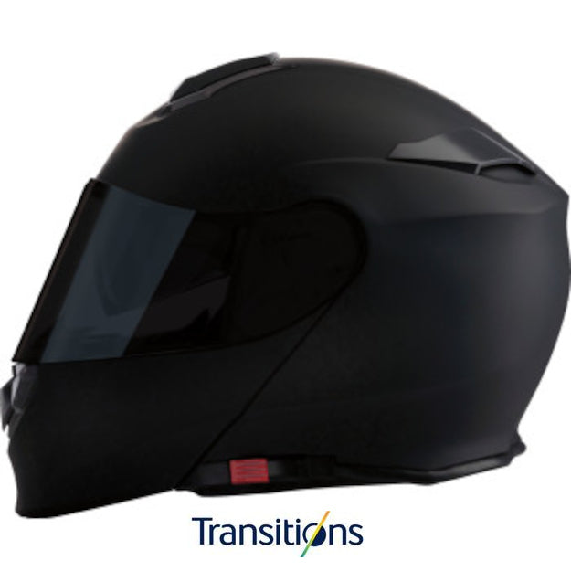 Z1R Solaris Modular Helmet Matte Black Photochromic Shield