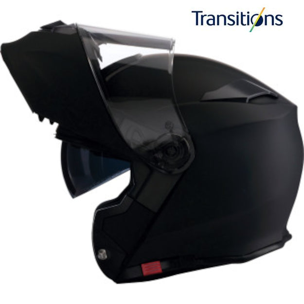 Z1R Solaris Modular Helmet Matte Black Photochromic Shield