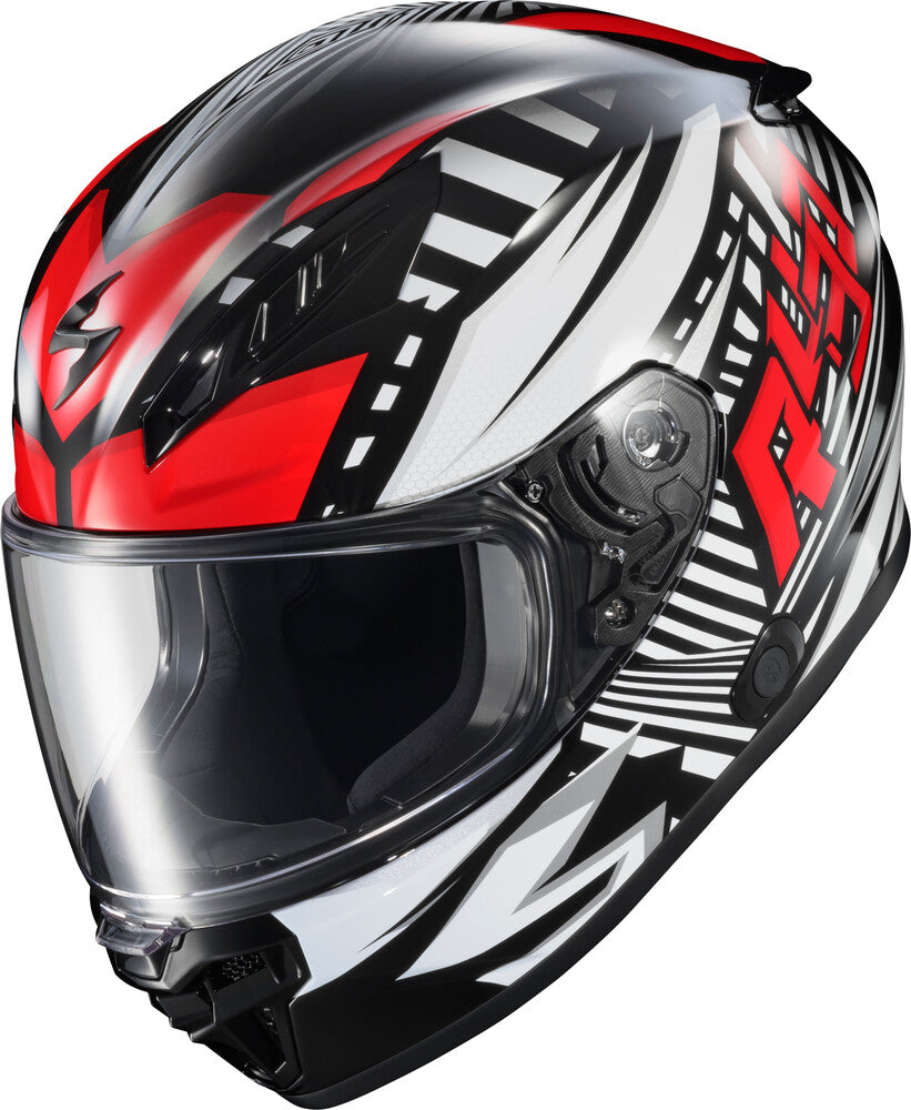 Scorpion EXO-R430 Full Face Helmet Head Trip Red