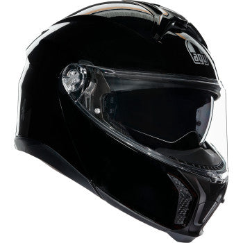 AGV Tourmodular Bluetooth Helmet Gloss Black Cardo Insyde