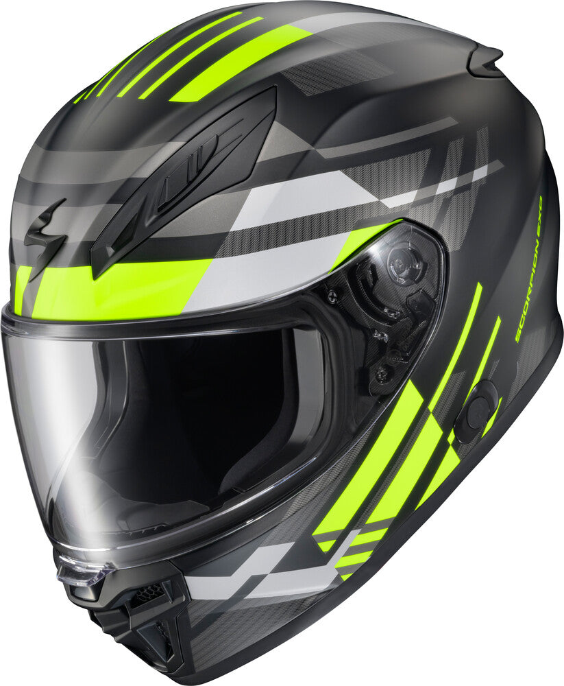 Scorpion EXO-R430 Full Face Helmet Paradox Hi Viz