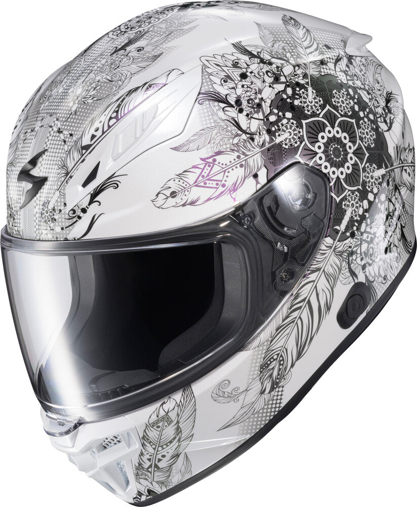 Scorpion EXO-R430 Full Face Helmet Manitou White (Snell M2025 Rated)