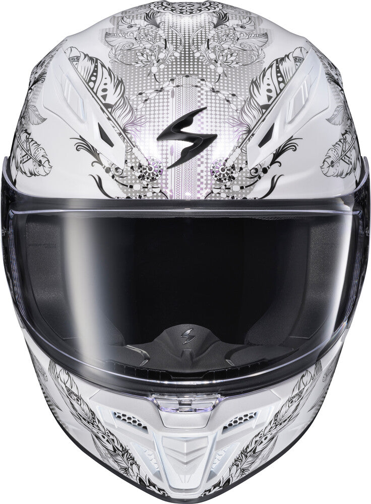 Scorpion EXO-R430 Full Face Helmet Manitou White (Snell M2025 Rated)