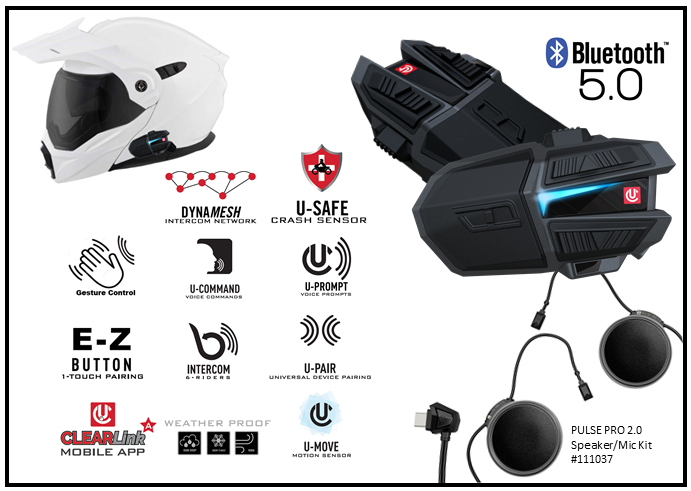 Uclear Motion  Inifinity Bluetooth Communicator Dual Pack