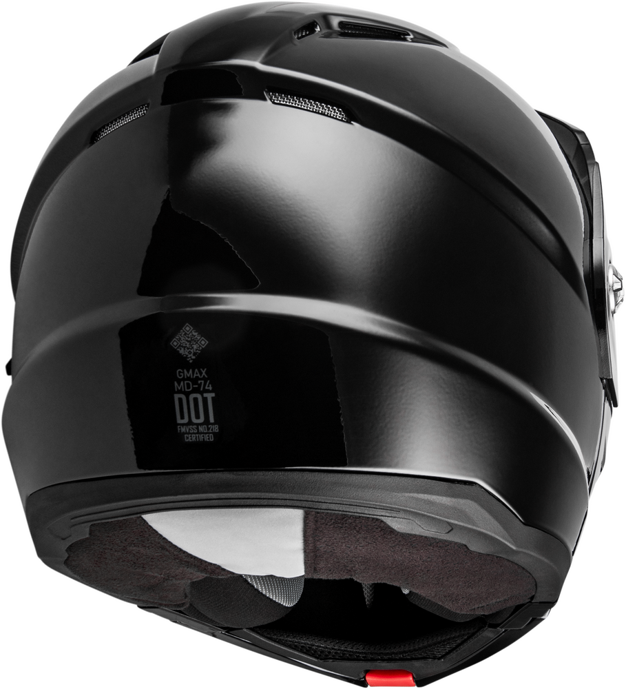 Gmax MD-74 Modular Snow Helmet Gloss Black