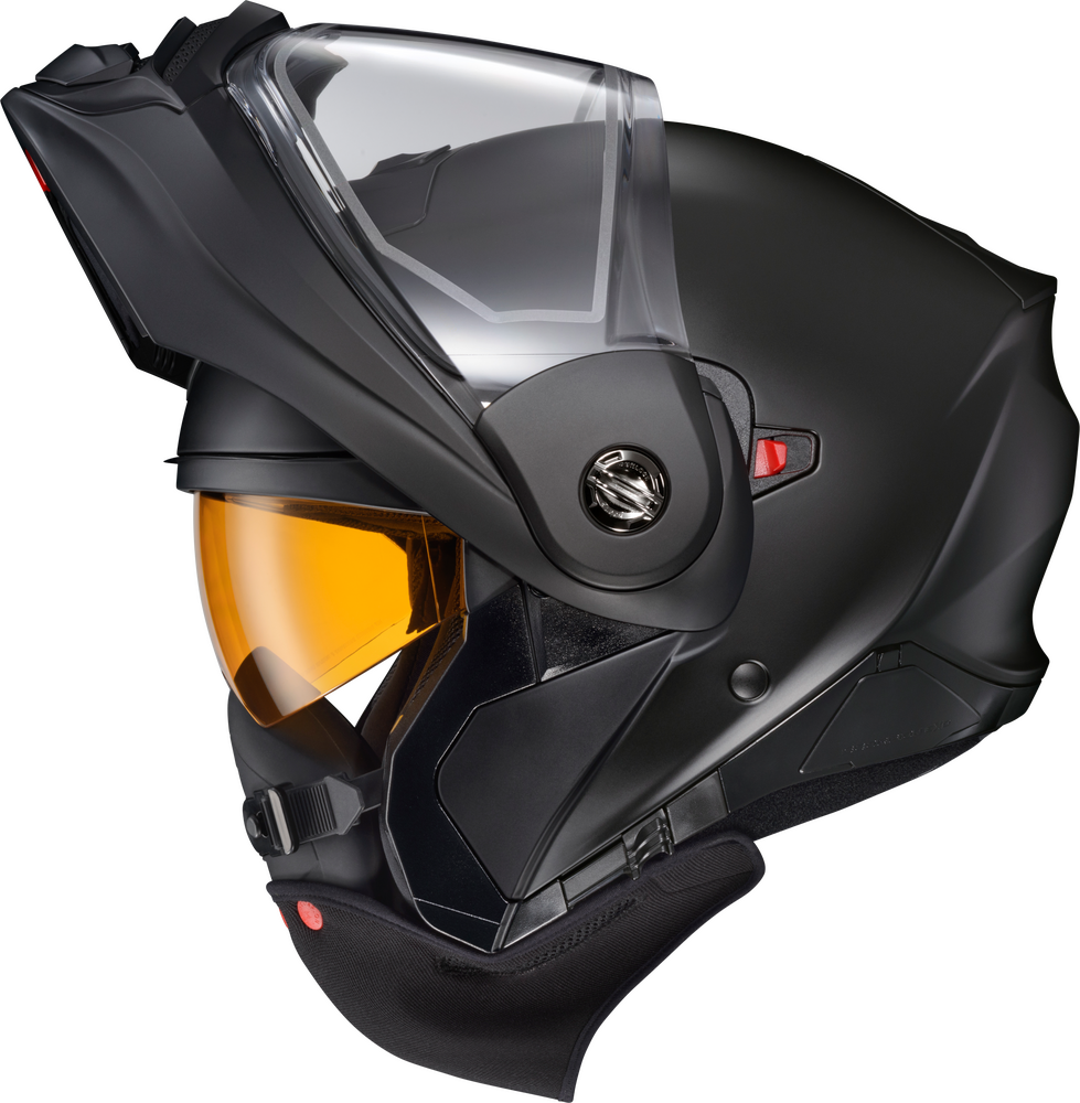 Scorpion EXO-GT-930 Bluetooth Snow Helmet Matte Black Electric Shield