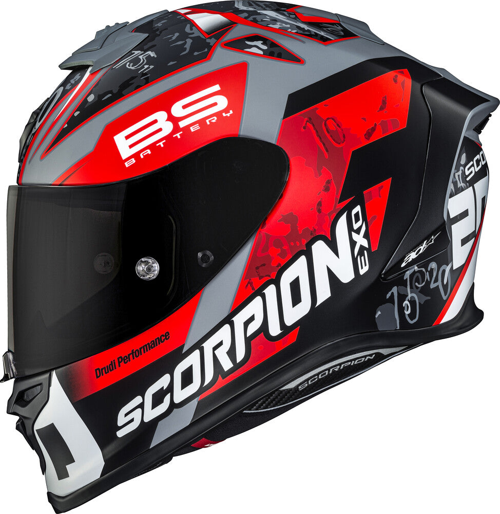 Scorpion EXO EXO-R1 Air Full Face Helmet Quartararo Red