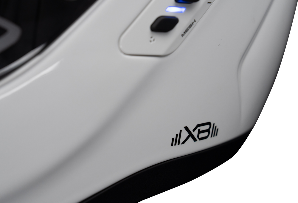 Sena Phantom XB Full Face Bluetooth Helmet Gloss White