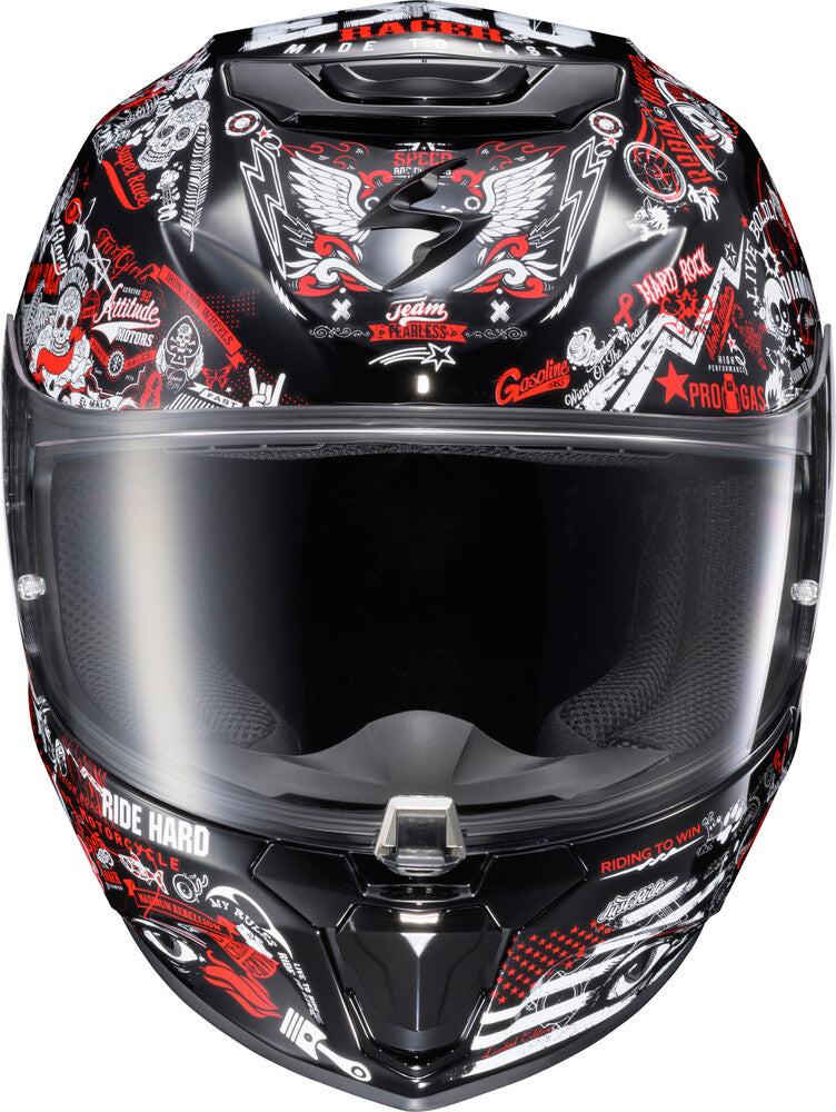 Scorpion EXO-R330 Full Face Helmet Shake 2 Red