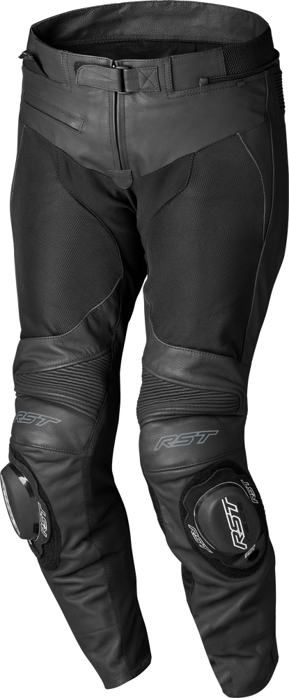 RST S1 Mesh CE Jean Black Leather Size Large
