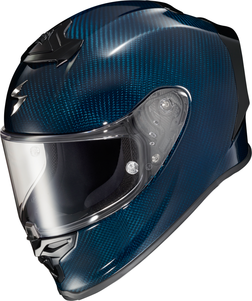 Scorpion EXO-R1 Air Full Face Helmet Carbon Blue