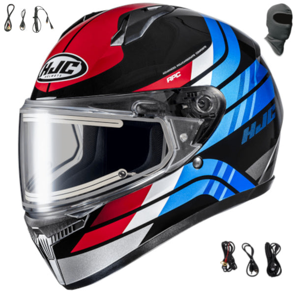 HJC C10 Snow Helmet Hiper MC-21 Electric Shield