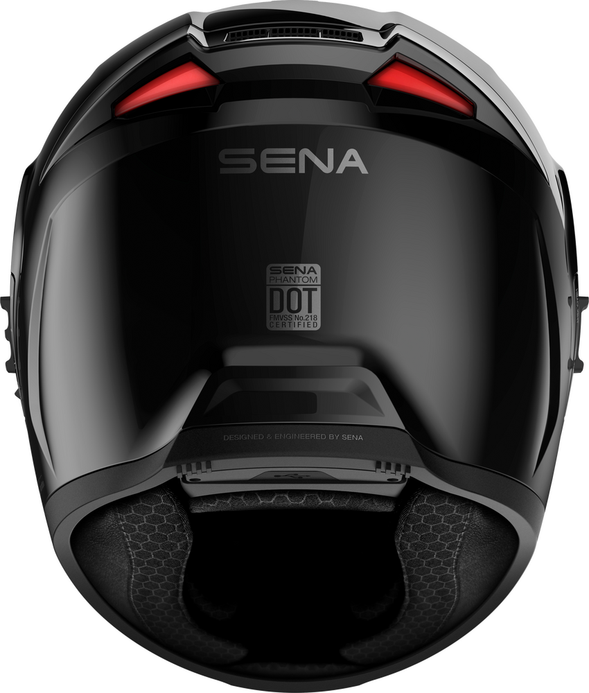 Sena Phantom ANC Full Face Bluetooth Helmet Matte Black
