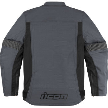 Icon Slabtown Motorcycle Jacket Gray