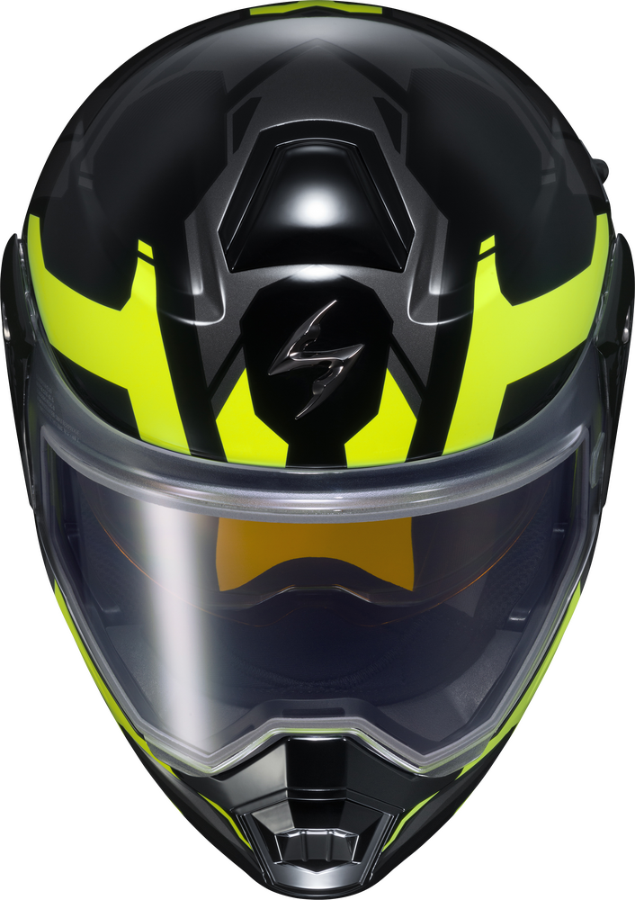 Scorpion EXO-AT950 Dual Sport Modular Snow Helmet Ellwood Hi Vis