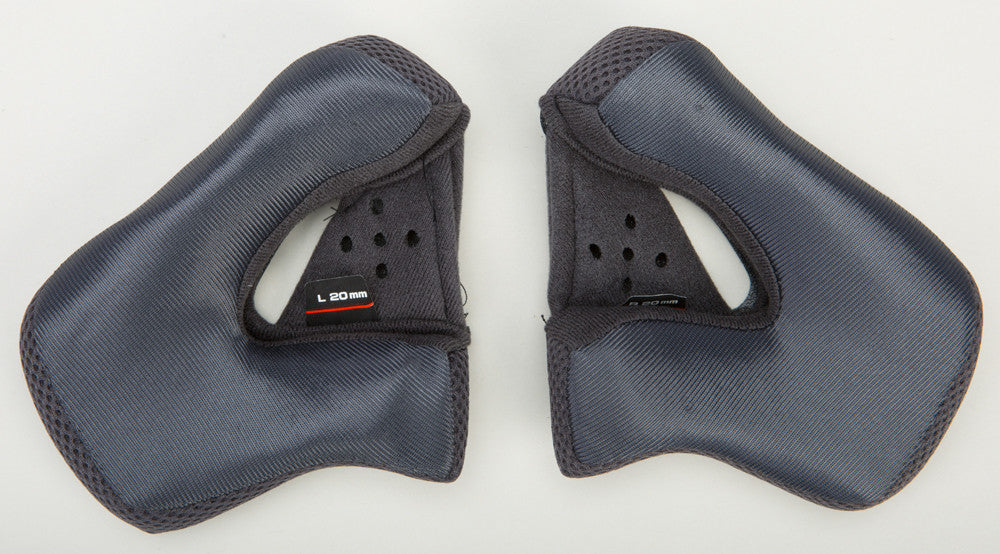 Gmax GM-11 Helmet Cheek Pads 20MM