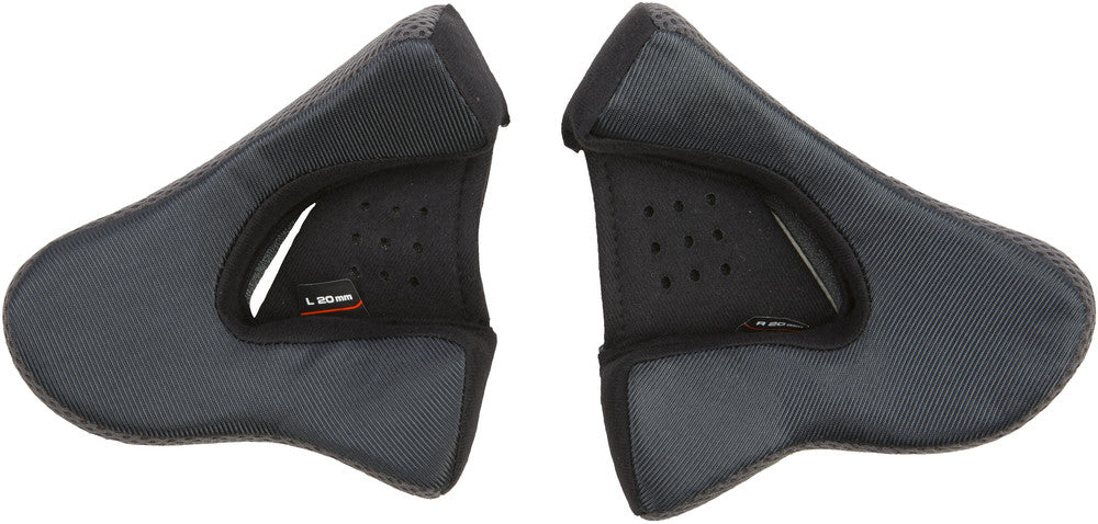 Gmax MD-04 Helmet Cheek Pads 20MM