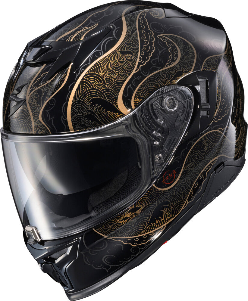 Scorpion EXO-T-520 Full Face Helmet Nama-Shimi Black/Gold