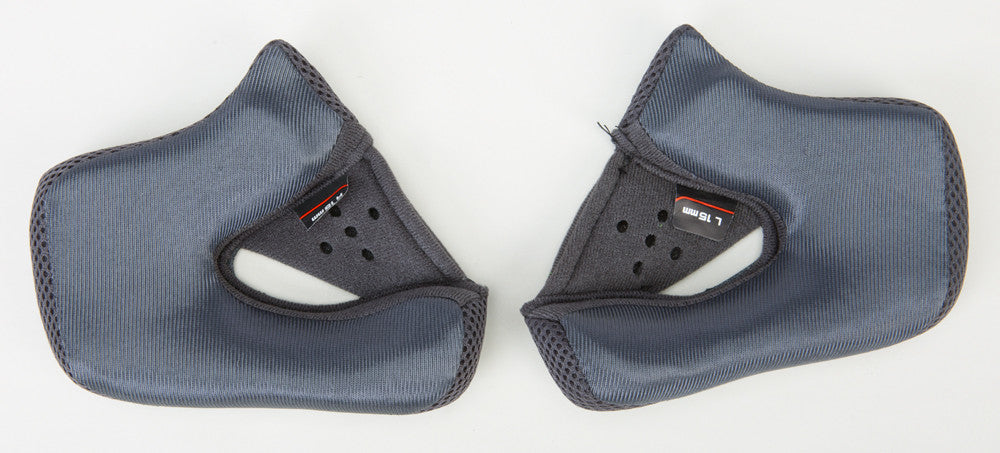 Gmax MX-96 Helmet Cheek Pads 15MM