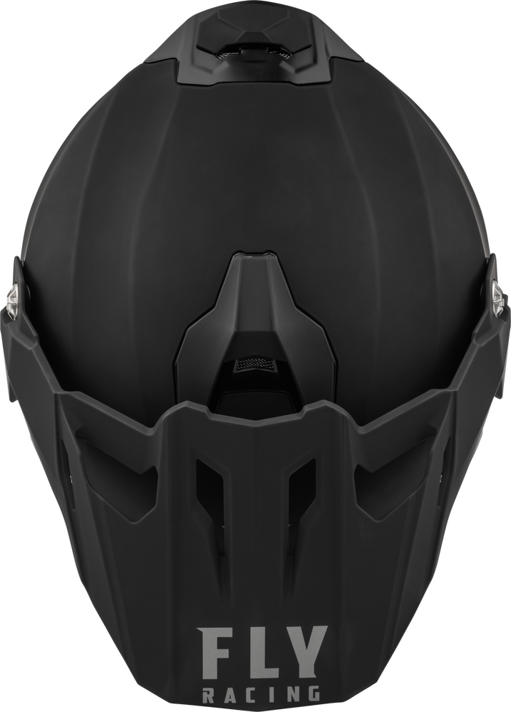 Fly Racing Trekker Snow Helmet Matte Black Dual Lens