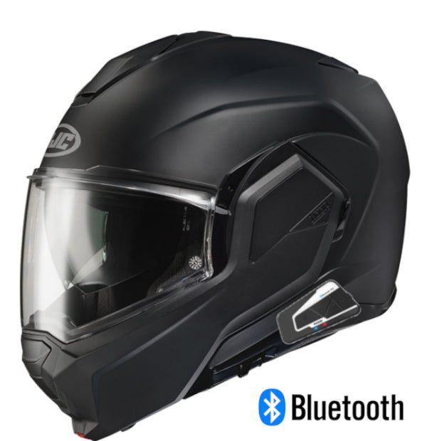 HJC i100 Modular Bluetooth Helmet Matte Black