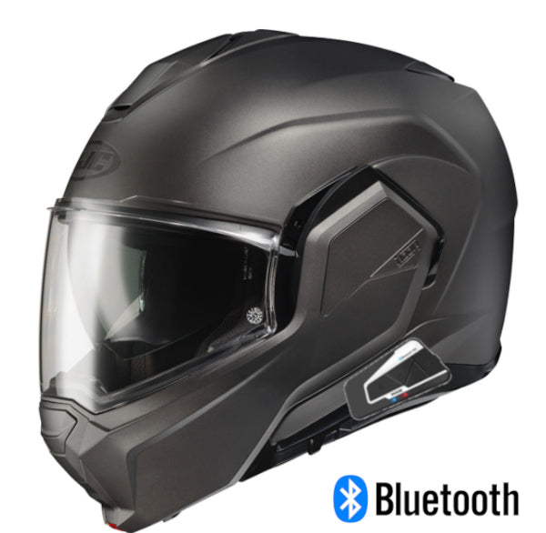 HJC i100 Modular Bluetooth Helmet Titanium