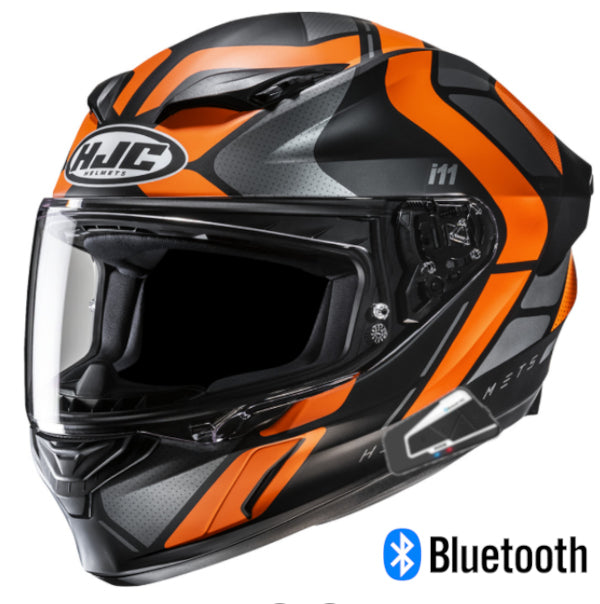 HJC i11 Bluetooth Helmet Sub MC7SF (Snell M2025 Rated)