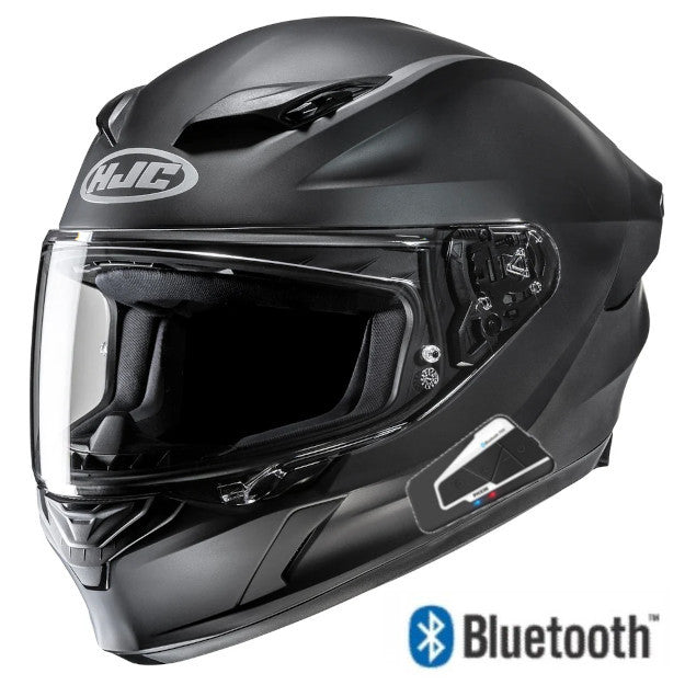 HJC i11 Full Face Bluetooth Helmet Matte Black (Snell M2025 Rated)