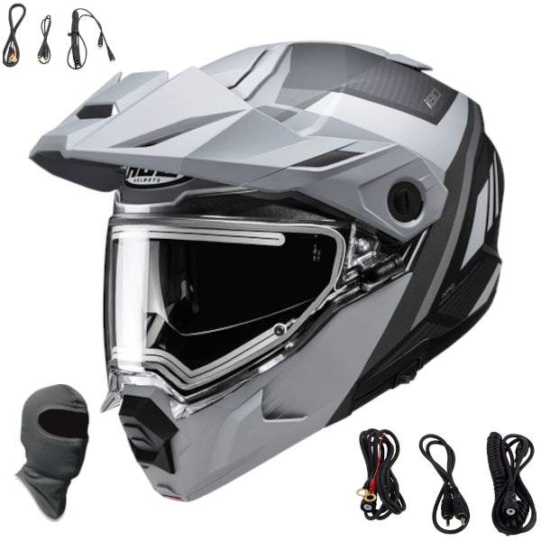 HJC i80 Modular Snow Helmet Imes MC5SF Electric Shield