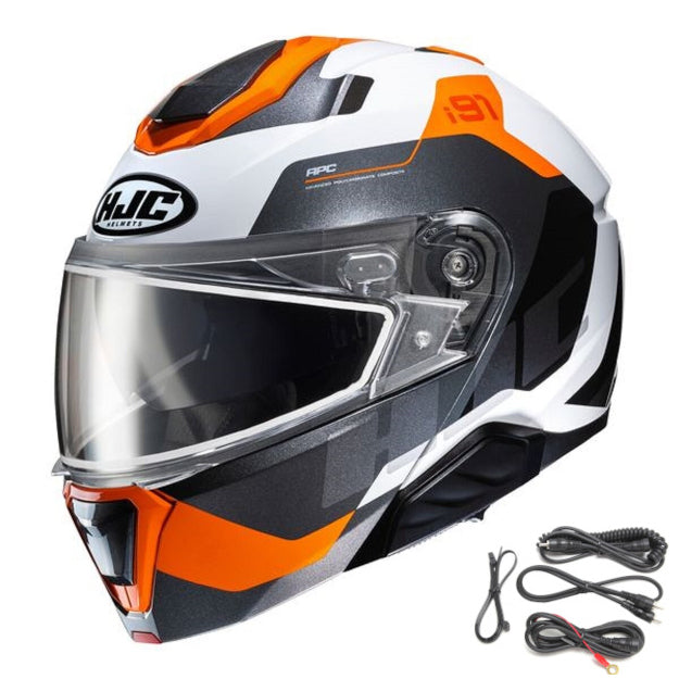 HJC i91 Modular Snow Helmet Carst MC-7 Electric Shield