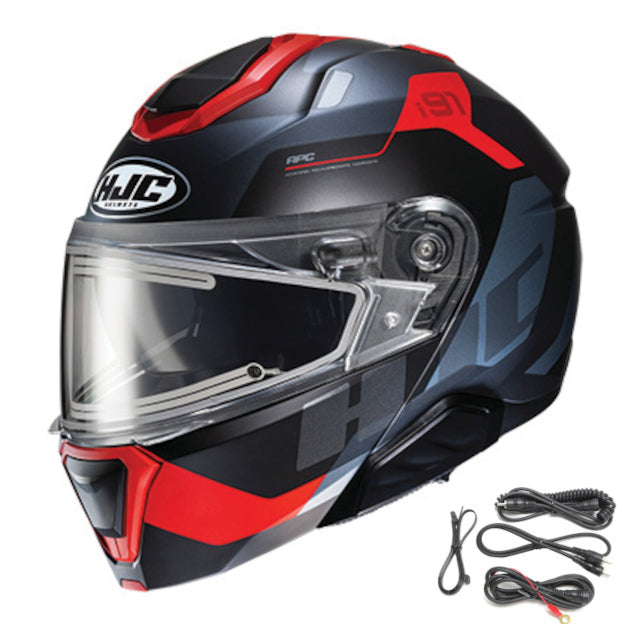 HJC i91 Modular Snow Helmet Carst MC-1SF Electric Shield