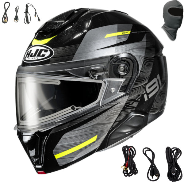 HJC i91 Modular Snow Helmet Dusk MC-3H Electric Shield