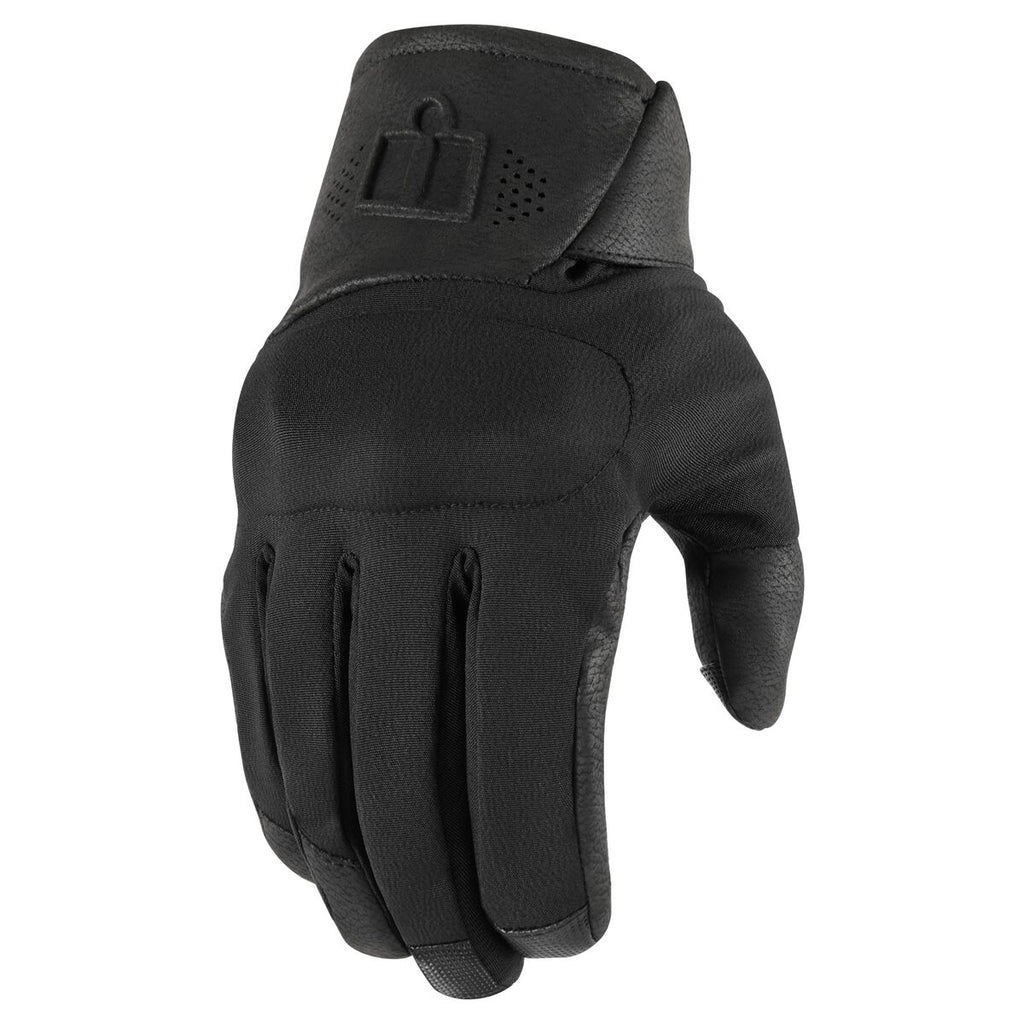 Icon Tarmac2 Motorcycle Glove Black Size Large