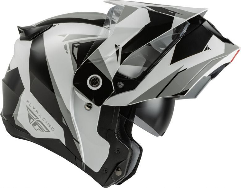 Fly Racing Odyssey Modular Helmet Summit Black/Grey Size XL