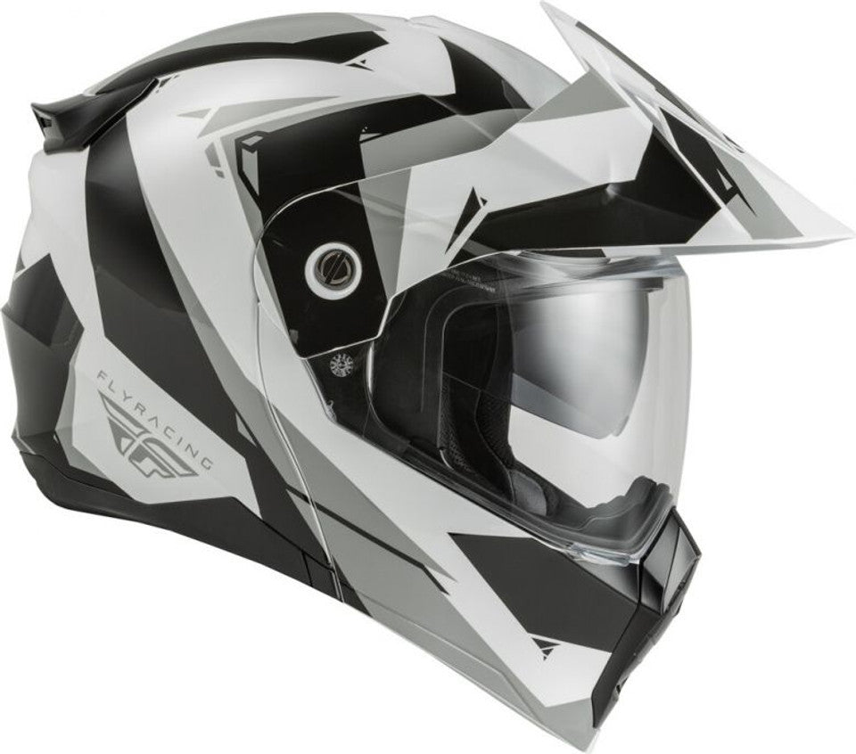Fly Racing Odyssey Modular Helmet Summit Black/Grey Size XL