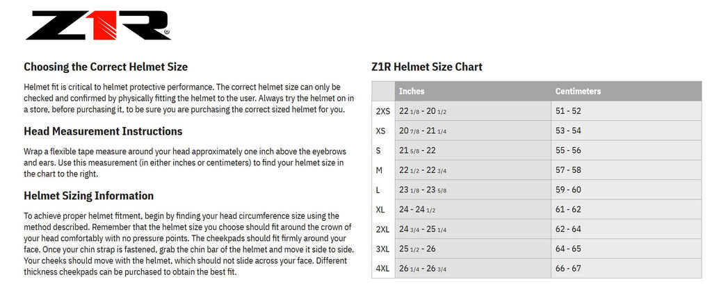 Z1R Jackal Full Face Helmet Patriot Red