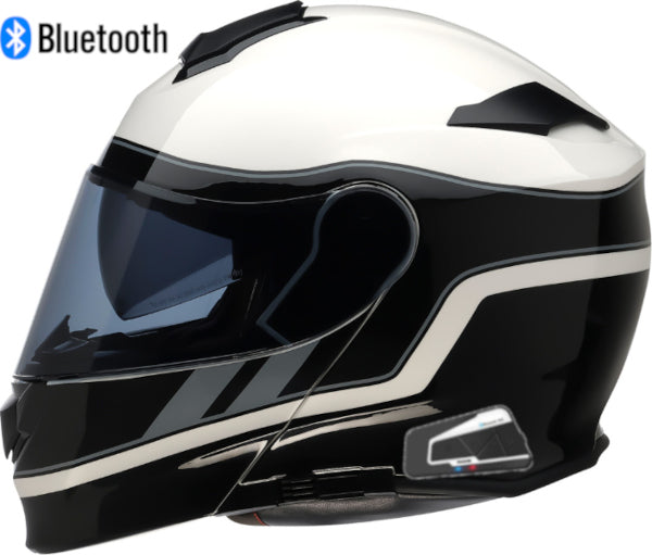 Z1R Solaris 2.0 Bluetooth Helmet Opus Black/White/Gray