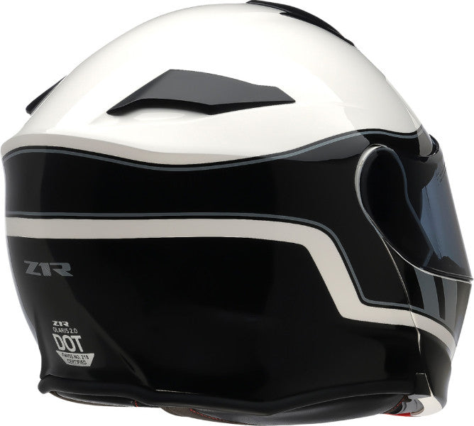 Z1R Solaris 2.0 Modular Helmet Opus Black/White/Gray