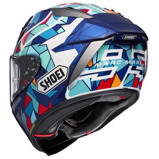 Shoei X-15 Full Face Helmet Marquez Barcelona TC-10