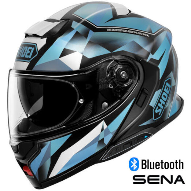 Shoei Neotec 3 Modular Helmet Fragments TC-2 SRL 3 Installed