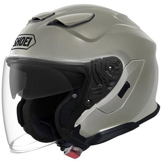 Shoei J-Cruise 3 Open Face Helmet Chalk Grey
