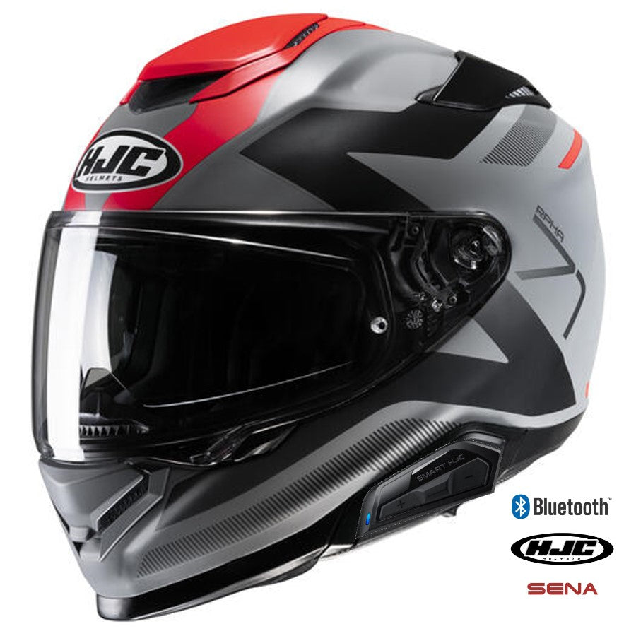 hjc 33 ii helmet with headset HJC RPHA 71 Pinna Helmet Red S