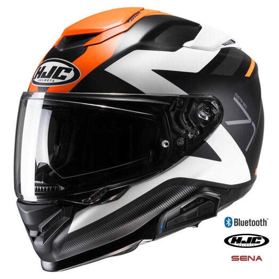 HJC RPHA 71 Full Face Bluetooth Helmet Pinna MC-7SF