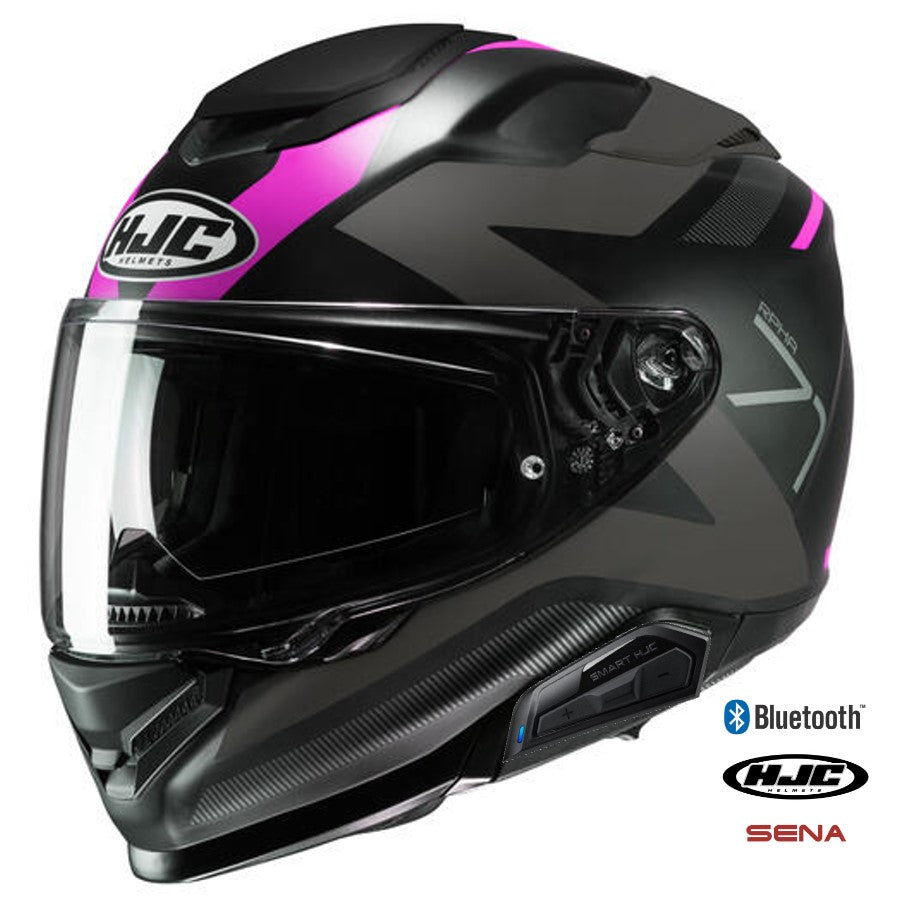 HJC RPHA 71 Full Face Bluetooth Helmet Pinna MC-8SF